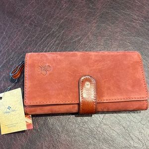 Patricia Nash Suede Wallet